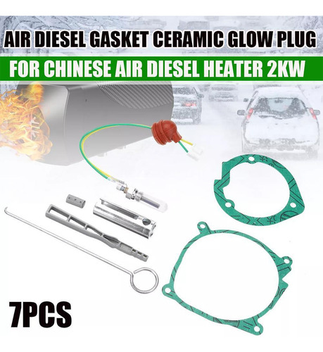 12v 5kw Car Diesel Air Seal Ceramic Glow Plug Kit For