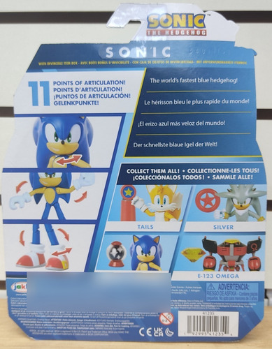 Figura Super Sonic The Hedgehog