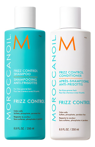 Kit Moroccanoil Frizz Control Shampoo + Condicionador 250ml