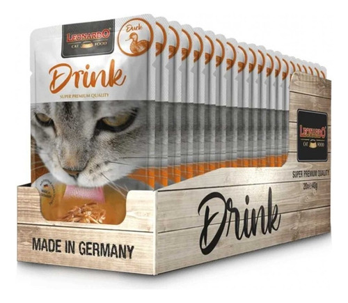 Leonardo Drink Duck / Pato 40grs. Np