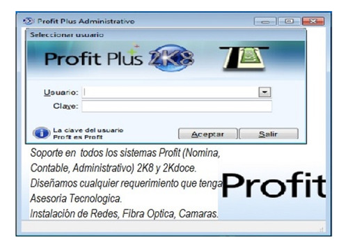 Profit Plus, Instalación, Activación, Soportes Técnico