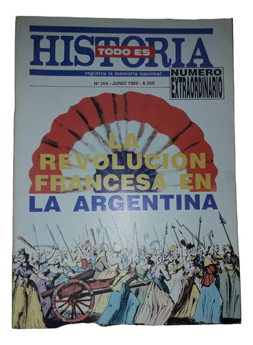 Revista Todo Es Historia N°264 Revolución Francesa En Argent (Usado)