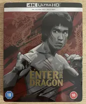 Comprar 4k + Bluray Steelbook Operação Dragão Bruce Lee Lacrado Leg