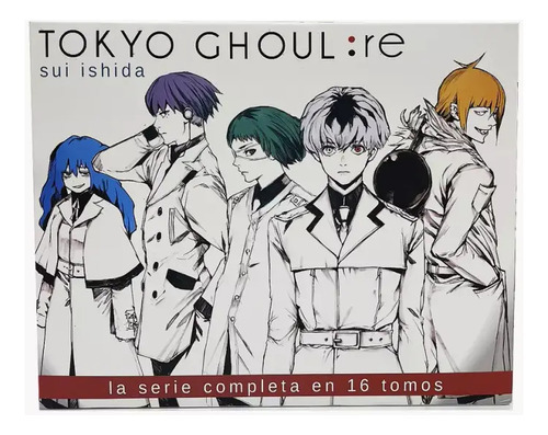 Tokyo Ghoul, De Sui Ishida. Serie Tokyo Ghoul, Boxset Editorial Panini, Tapa Blanda En Español, 2023