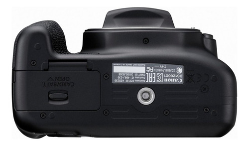 Canon EOS Rebel Kit T7 18-55mm III DSLR color negro
