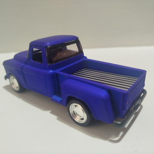 Miniatura Chevrolet 3100 Pick Up Marta Rocha Antiga 13 Cm Roxo Fosco