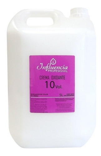Influencia Crema Oxidante 10 Volúmenes 5l Bidon  - Local