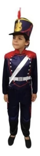 Disfraz Granadero-soldado Con Gorro Belgrano R