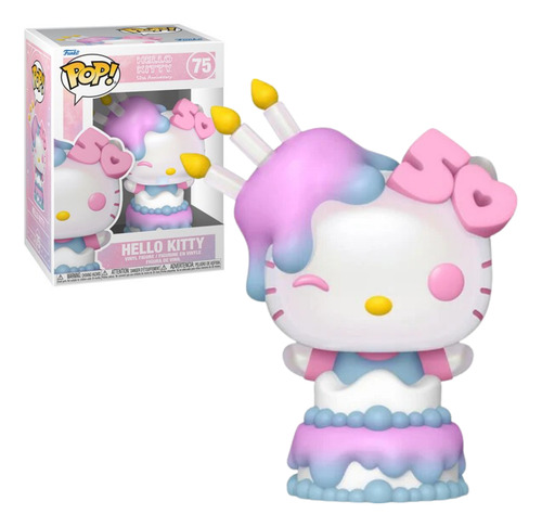 Funko Pop! Sanrio Hello Kitty En Pastel 50 Aniversario