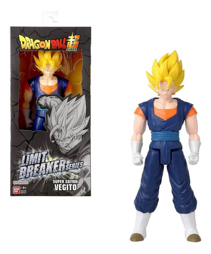 Figura Dragon Ball Súper Hero Super Saiyan Vegito Bandai