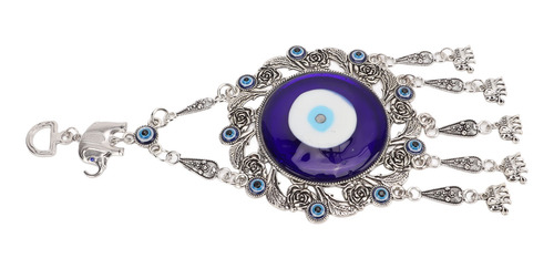 Imagen 10 de 10 de Cuentas De Mal De Ojo Azul Turco Para Colgar En La Pared