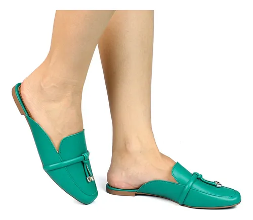 Sapato mule rasteira cheap