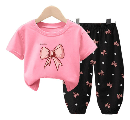 Conjunto De Dos Piezas De Camiseta Y Pantalones De Verano Pa