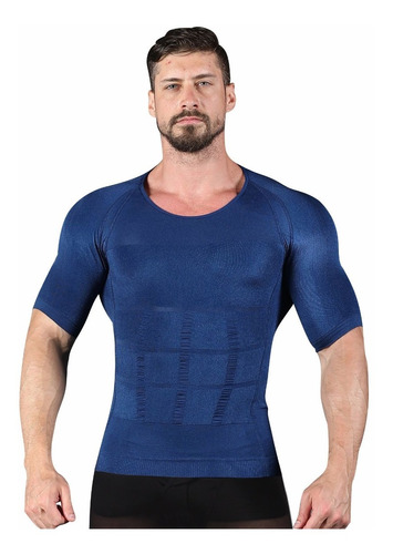 Poleras Compresion Hombre Faja Polera Reductora Hombre Manga