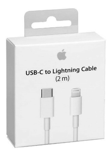 Cable Apple Usb Tipo C A Lightning 2 Metros Caja Originales 