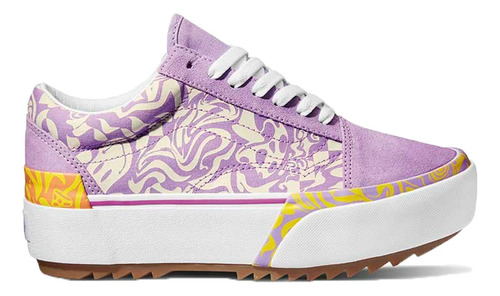 Vans Zapatillas Lifestyle Mujer Old Skool Staked Violeta Fuk