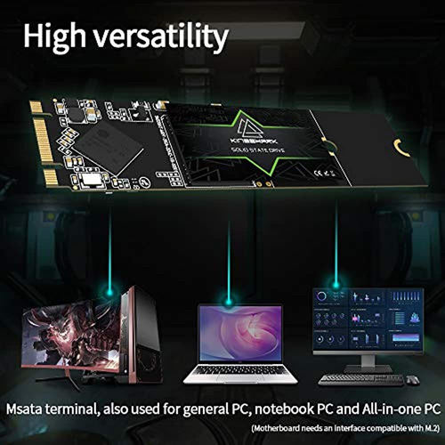 Imagen 4 de 5 de Kingshark Gamer Ssd M.2 240gb Ngff Internal Solid State