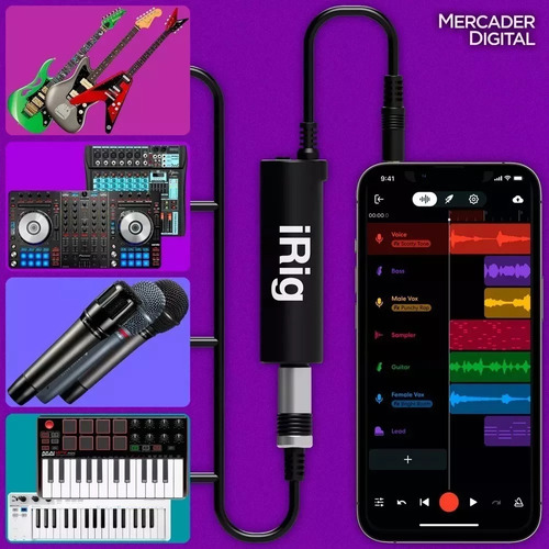 2pcs Adaptador De Cable De Enlace De Guitarra Convertidor