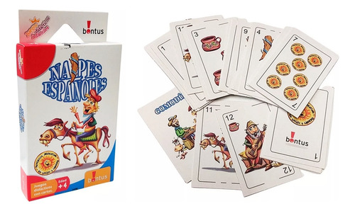 Naipes Españoles Cartas Didacticas Bontus