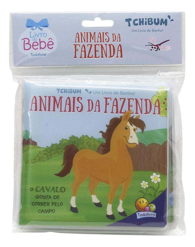 Tchibum ? Um Livro De Banho! Animais Da Fazenda