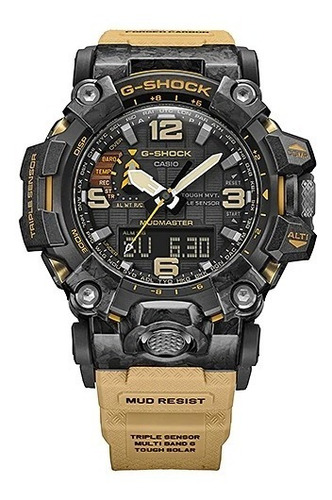 Imagen 2 de 9 de Reloj Casio G-shock Mudmaster Gwg-2000-1a5 Carbono Forjado