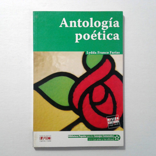 Antología Poética, Lydda Franco Farías. Libro, Poesía