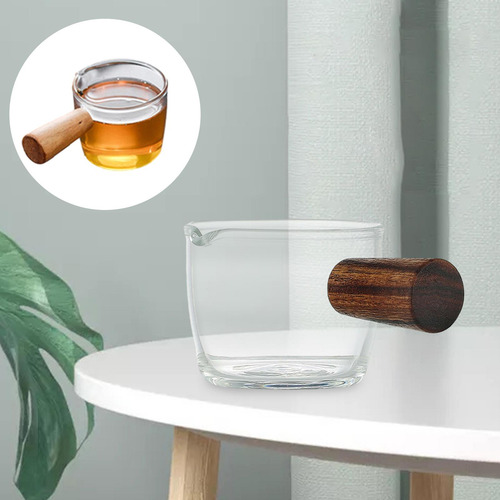 2 Jarra De Cristal Medidora De Café Expreso De 50ml, Taza