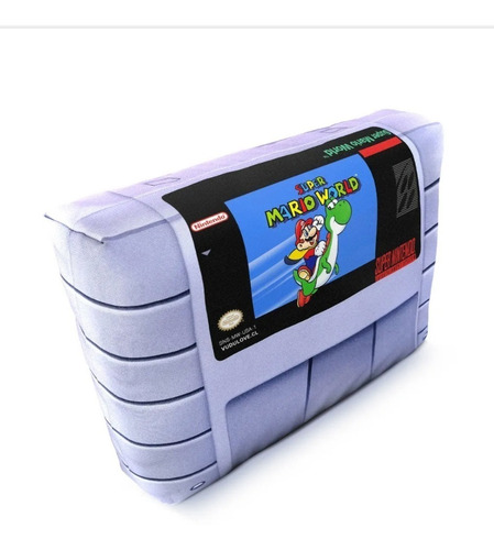 Imagen 2 de 4 de Cojín Super Nintendo Super Mario World 30x20cm Vudú Love