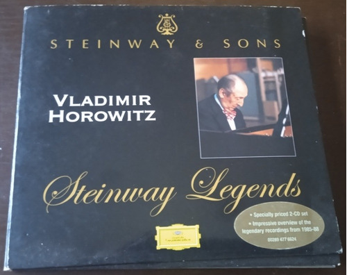 Vladimir Horowitz - Steinway Legends 2cds Importado Europa