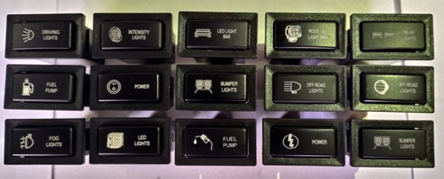 Switch Botón Pa Luces Barras Led Toyota Machito Autana Meru