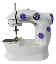 Comprar Máquina De Coser Mini Mti Mc002 Recta Portatil Con Pedal Color Blanco