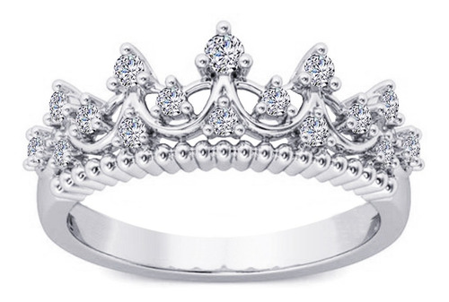 Corona Princesa Reina Plata .925 Boda Compromiso Amor