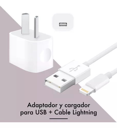 Cargador Usb + Cable 1 Metro Compatible Con iPhone