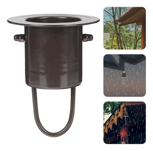 Adaptador De Canalón De Cadena De Lluvia Accesorios De