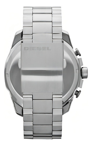 Relógio Diesel Mega Chief Masculino Prata Dz4308 P2sx