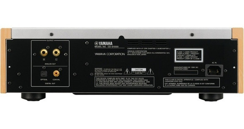Imagen 2 de 3 de Reproductor - Lector De Cd/sacd Yamaha Cd-s1000 220v