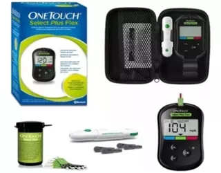 Combo Kit Glucometro Medidor One Touch + Punzador + Insumos