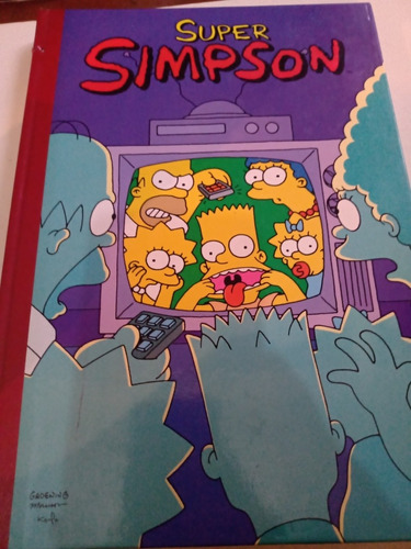 Super Simpson 3 Libro Los Simpson Comics Excelente Estado