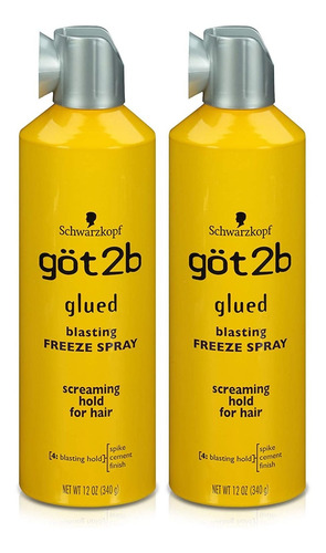 Peluca Got2b Glued Blasting Freeze Hairspray - Spray Para El