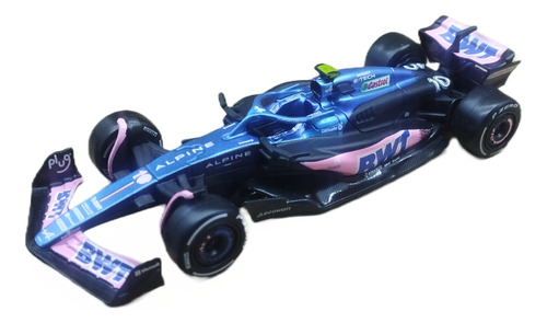 Formula 1 Carro De Colección Escala 1/43 Burago Alpine A523