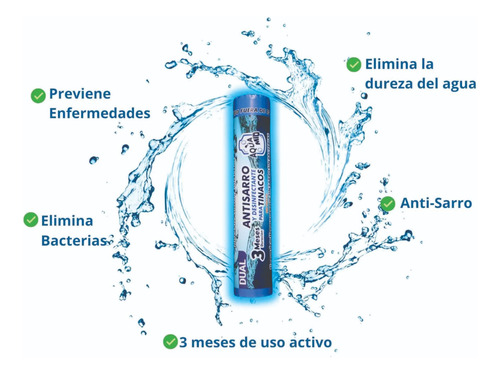 1 Sistema Antisarro Y Desinfectante Para Tinaco O Cisterna