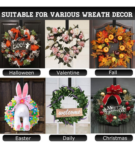 Decoración Trasera Con Forma De Corona De Halloween Para Pue