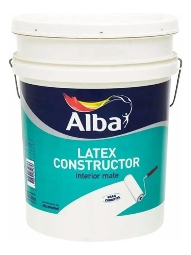 Alba Latex Profesional Interior Constructor 20 L Proteccion