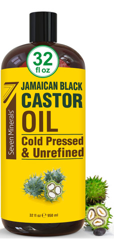 Aceite De Ricino Negro Jamaicano Puro - g a $297508