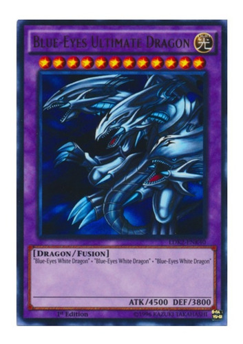 Yugioh Dragon De Ojos Azules Definitivo Ldk2-spk40ultra Rare