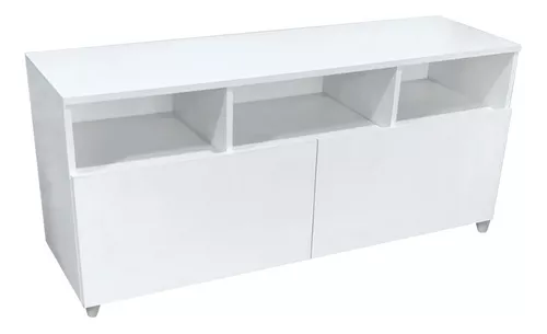 Mesa tv rack solo estante melamina 1.40