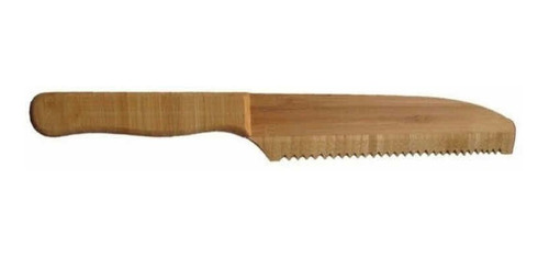 Cuchillo Corte Panero Cocina Bambú 32 Cm