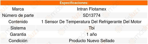 Sensor Refrigerante Cts Infiniti M30 3.0l V6 90 A 92 Intran