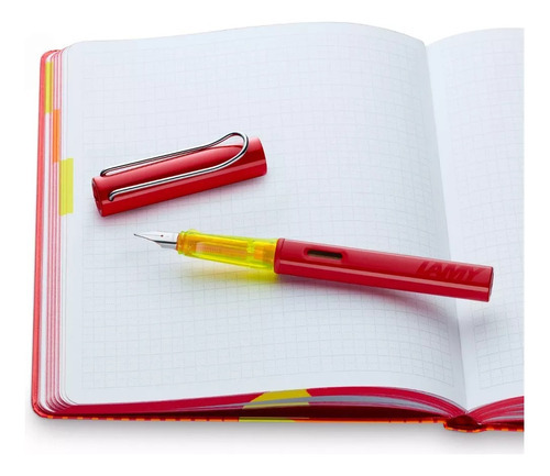 Set Lapicera Pluma Lamy Al-star Glossy Red Edicion Especial Color De La Tinta Rojo Color Del Exterior Rojo