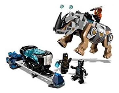 Set De Construc Lego Black Panther Killmonger Duel 76099